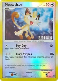 Meowth - 106/146 [Platinum] BKP Promo HP