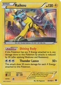 Raikou BKT 55/162 Holo Rare NM