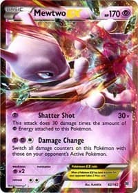 Mewtwo EX (62) 62/162 Ultra Rare LP