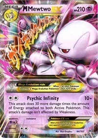M Mewtwo EX (64) 64/162 Ultra Rare NM