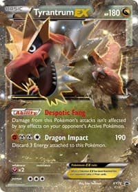 Tyrantrum EX XY70 Promo NM