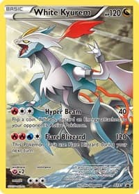 White Kyurem (Full Art Promo) XY81 NM