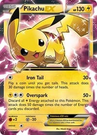 Pikachu EX - XY84 Promo LP