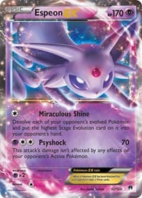 Espeon EX 52/122 Ultra Rare NM