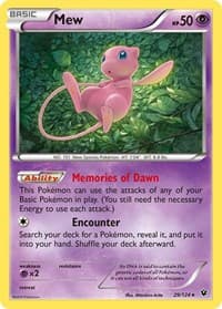 Mew FCO 29/124 Holo Rare NM
