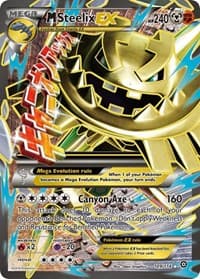 M Steelix EX (Full Art) 109/114 Ultra Rare NM