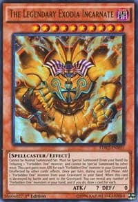 The Legendary Exodia Incarnate LDK2 LDK2-ENY01 Ultra Rare NM