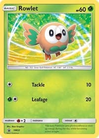 Rowlet - SM22 Promo NM