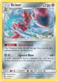 Scizor 126/214 Holo Rare NM