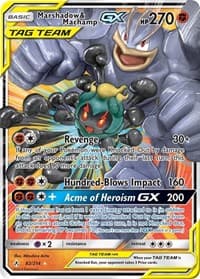 Marshadow & Machamp GX 82/214 Ultra Rare