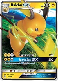 Raichu GX 20/68 Ultra Rare NM