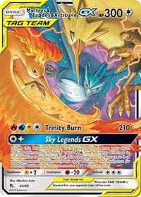 Moltres & Zapdos & Articuno GX 44/68 Ultra Rare NM