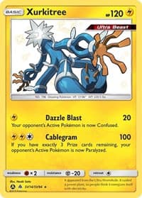 Xurkitree SV14/SV94 Shiny Holo Rare NM