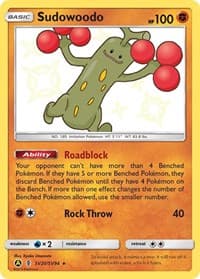 Sudowoodo SV20/SV94 Shiny Holo Rare NM