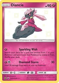 Diancie SV36/SV94 Shiny Holo Rare NM