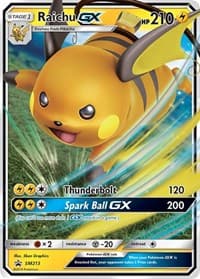 Raichu GX - SM213 SMP Promo NM