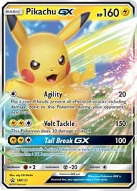 Pikachu GX - SM232 SMP Promo NM
