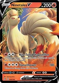 Ninetales V 026/192 Ultra Rare NM