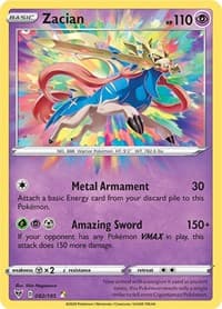 Zacian 082/185 Amazing Rare NM