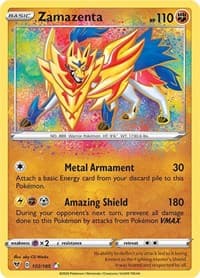 Zamazenta 102/185 Amazing Rare NM