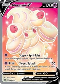 Alcremie V (Full Art) 064/072 Ultra Rare NM