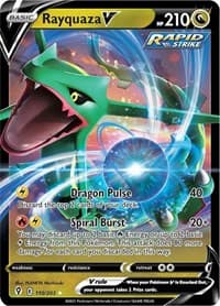 Rayquaza V 110/203 Ultra Rare NM