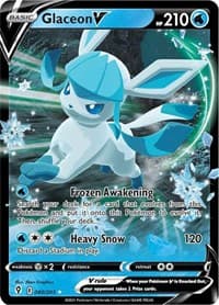 Glaceon V 040/203 Ultra Rare NM