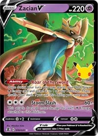 Zacian V 016/025 Ultra Rare NM