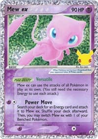 Mew ex CCC 88/92 Classic Collection NM
