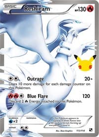 Reshiram 113/114 Classic Collection NM