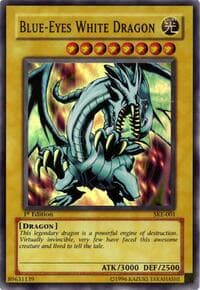 Blue-Eyes White Dragon SKE-001 Super Rare