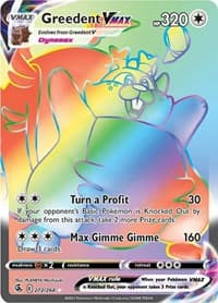 Greedent VMAX (Secret) 272/264 Secret Rare NM