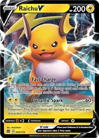 Raichu V 045/172 Ultra Rare NM