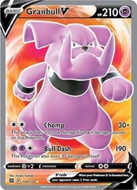 Granbull V (Full Art) 159/172 Ultra Rare NM