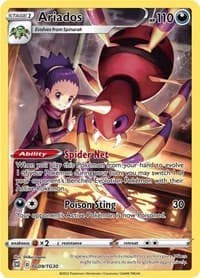 Ariados TG09/TG30 Ultra Rare NM