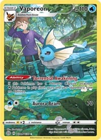 Vaporeon TG02/TG30 Ultra Rare