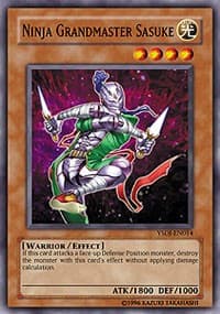 Ninja Grandmaster Sasuke YSDJ YSDJ-EN014 Common NM
