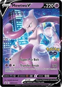 Mewtwo V - SWSH223 Promo NM
