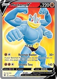 Machamp V (Full Art) 171/189 Ultra Rare