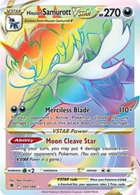 Hisuian Samurott VSTAR (Secret) 197/189 Secret Rare NM
