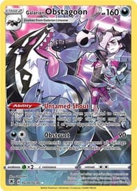 Galarian Obstagoon TG10/TG30 Ultra Rare NM
