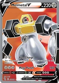 Melmetal V (Full Art) 075/078 Ultra Rare NM