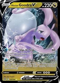 Hisuian Goodra V 135/196 Ultra Rare NM
