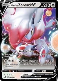 Hisuian Zoroark V 146/196 Ultra Rare NM