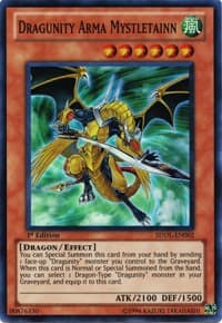 Dragunity Arma Mystletainn SDDL SDDL-EN002 Super Rare LP