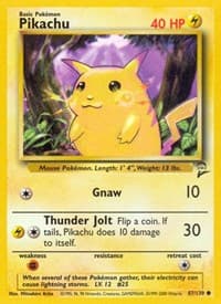 Pikachu 087/130 Common