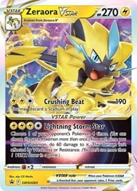 Zeraora VSTAR - SWSH265 SWSD Promo NM