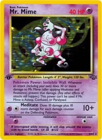 Mr. Mime (6) 06/64 Holo Rare HP
