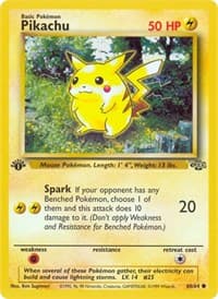 Pikachu JU 60/64 Common