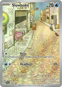 Slowpoke - 204/198 Illustration Rare